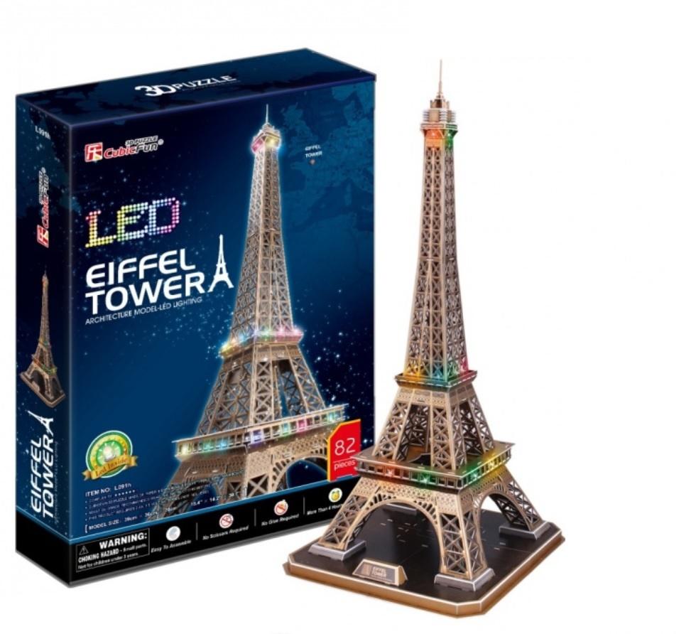 Cubicfun 20507 Eiffelova veža 3D puzzle